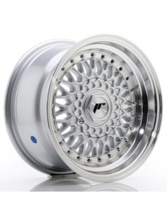 JR Wheels JR9 15x8 ET20 4x100/108 Silver w/Machined...