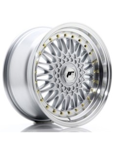 JR Wheels JR9 17x8,5 ET20-35 BLANK Silver w/Machined Lip