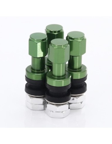 Set of Aluminum air valves JR v2 - GREEN