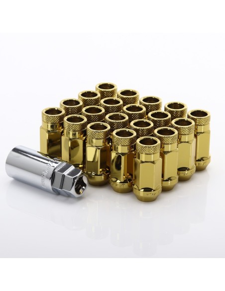 Forged Steel Japan Racing Nuts JN1 12x1,25 Gold
