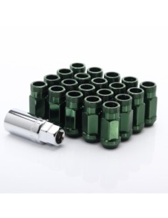 Forged Steel Japan Racing Nuts JN1 12x1,5 Green 2