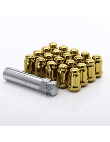 Forged Steel Japan Racing Nuts JN2 12x1,5 Gold