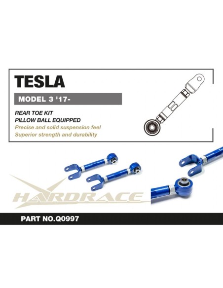 Rear Toe Kit Tesla Model 3, Model y