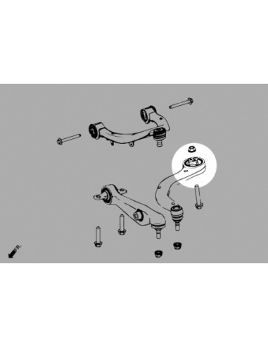 Front Lower Rear Arm Bushing Tesla...
