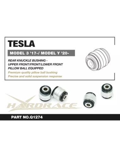 Hardrace - Rear Knuckle Bushing -...