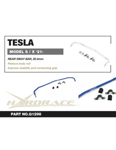 Hardrace - Rear Sway Bar Tesla Model...